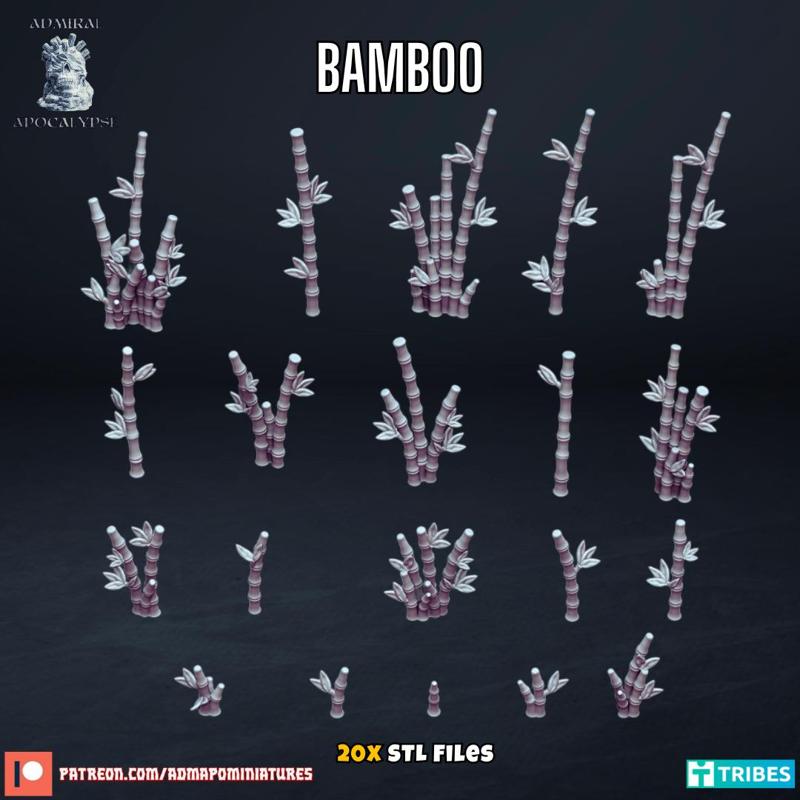 Bamboo (20x Pre-supported)