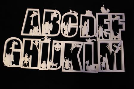 Pokémon Alphabet Full set