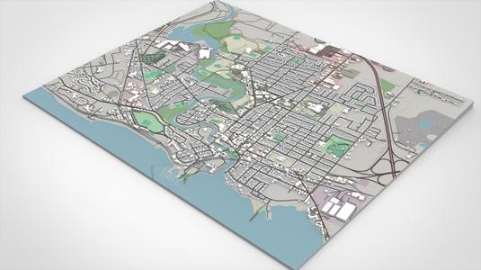 Cityscape Plattsburgh Clinton County New York United States