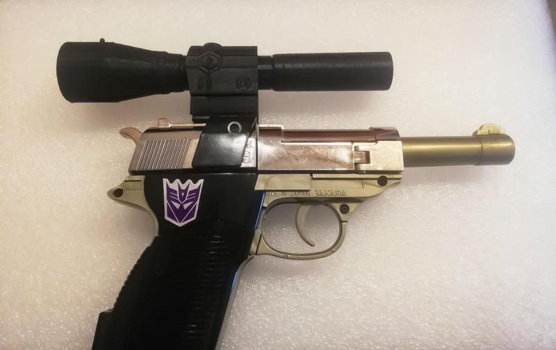 Transformers Megatron G1 Fusion Cannon, 3 pieces