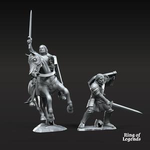 Grey Castle Captain ft and mtd | Grey Castle | Fantasy