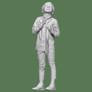 CHILD STAND FOR DIORAMA PEOPLE CHARACTER