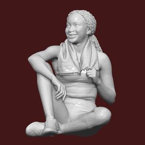 1:43 WOMAN GYM FOR DIORAMA