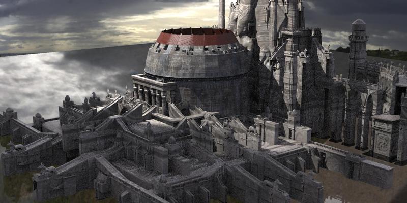 Ancient Egyptian Gods Halls Arena City 5