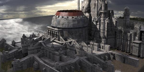 Ancient Egyptian Gods Halls Arena City 5