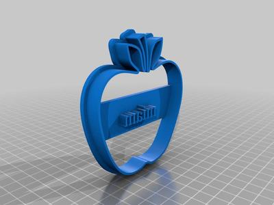 miam Apple Cookie Cutter