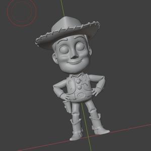 3D Figure Woody – Toy Story Disney Pixar