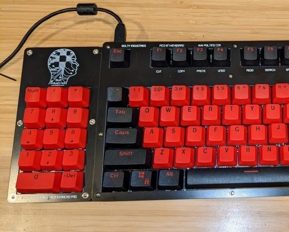 BMK Attach Keypad to Keyboard Left Side