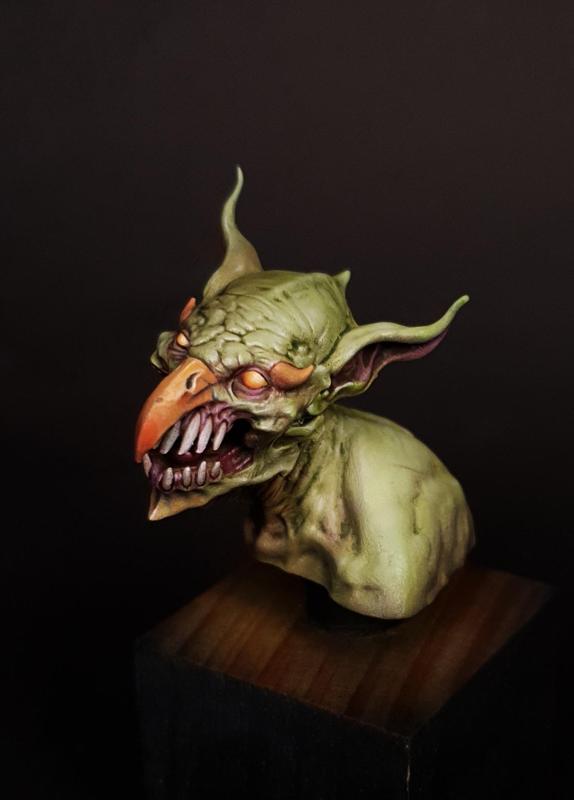 Goblin bust