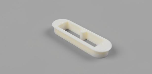 Prusa MMU2 Filament Passage for Platsa - 44mm Bottom Part