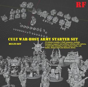 cult guard army starter pack 6mm-8mm scale