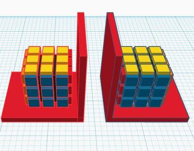 rubiks bookend
