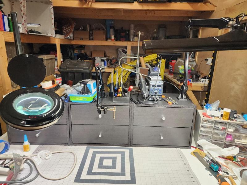 Magnifier Lamp Surface Mount Bracket