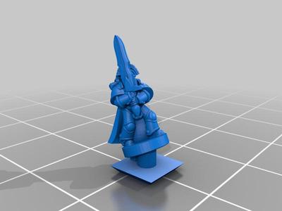 Galactic Crusaders - Boarding Armour Command - 6-8mm