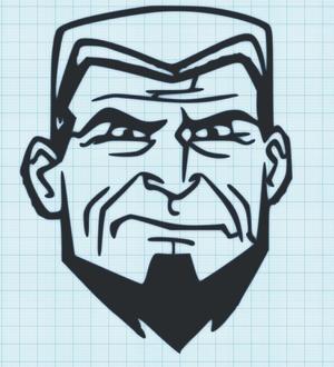 JONAS VENTURE JNR - VENTURE BROS WALL ART