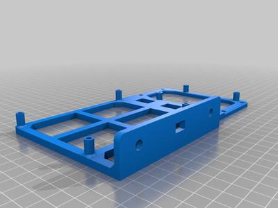 Halter Raspberry Pi und SKR 1.3 Board