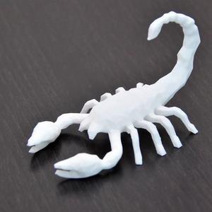 Low poly hollow scorpion