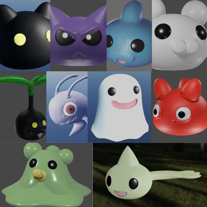 Set 1 10 Baby Digimon