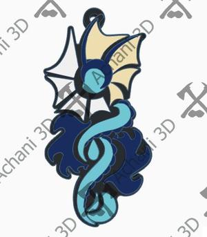 Pokemon Vaporeon keychain