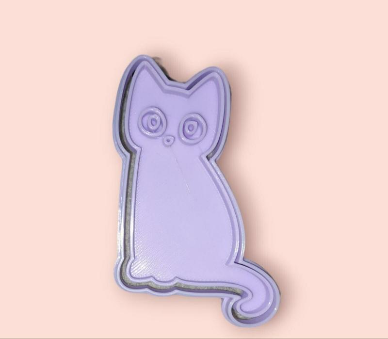 Halloween Cat Cookie Cutter (Cookie Cutter)