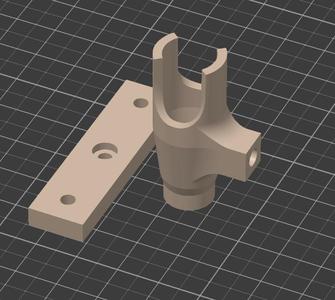 Wall mounted airbrush holder
