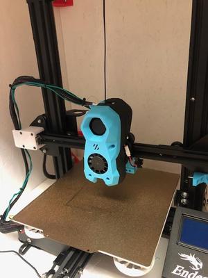 Ender 3 Stealthburner mount-fixed hole diameters