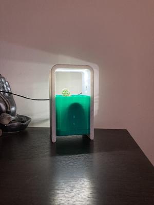 lamp with mini pot holder