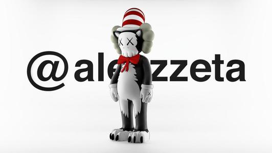 Kaws Cat in the Hat