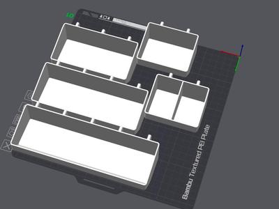 Skadis container different sizes
