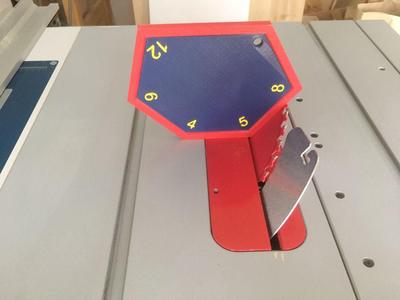 Miter angle jig for table saw