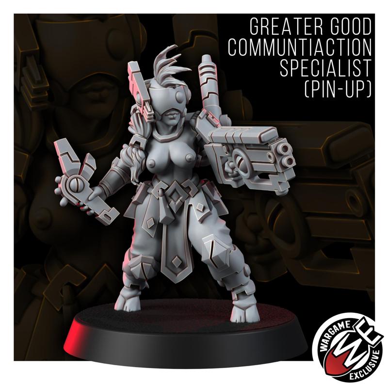 GREATER GOOD COMMUNTIACTION SPECIALIST (PIN-UP)