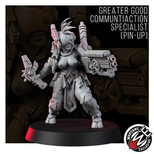 GREATER GOOD COMMUNTIACTION SPECIALIST (PIN-UP)