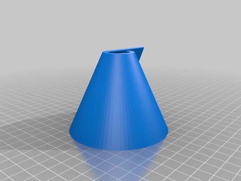 Unwrapped Cone Bud Vase