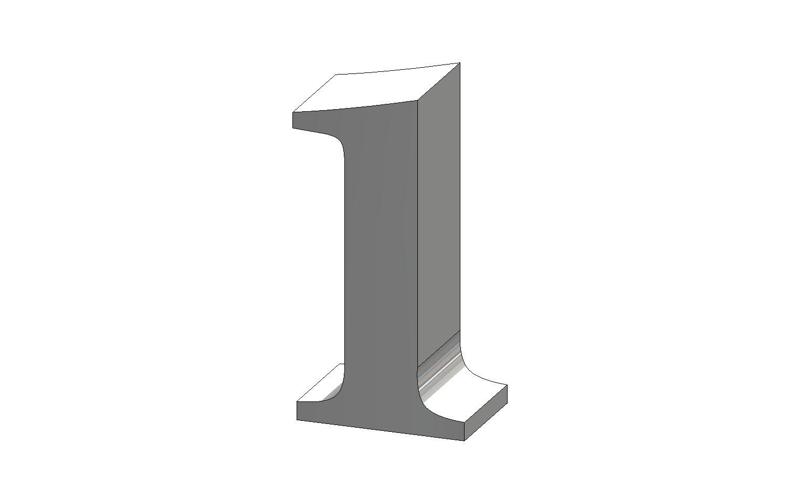 1 number Adobe Arabic Font Number