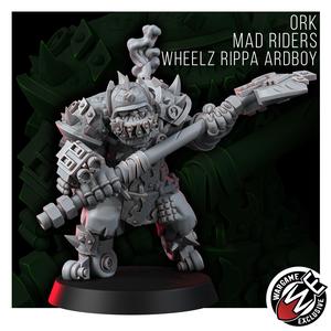 ORK MAD RIDERS WHEELZ RIPPA ARDBOY