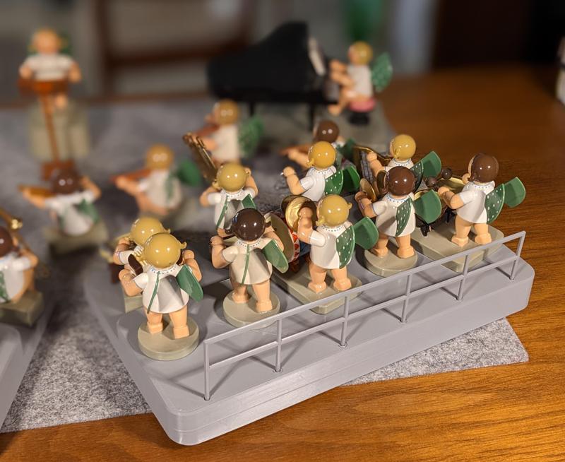 Angel Pedestal Christmas