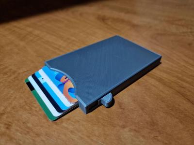 Slim wallet (no glue / no screws)