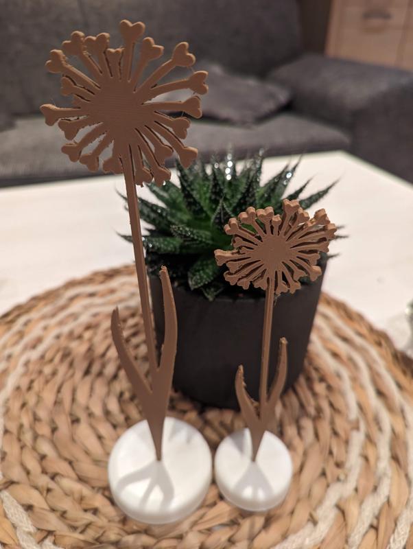 Dandelion with stand