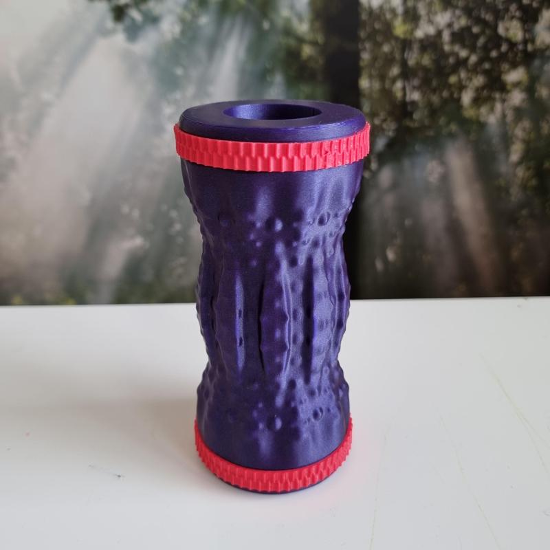 Foot Massager Roller - Hollowed & with Grip Rings