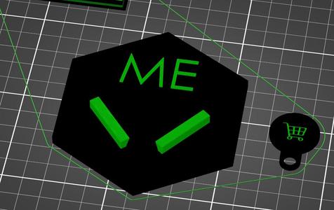 Key hold with shopping cart token