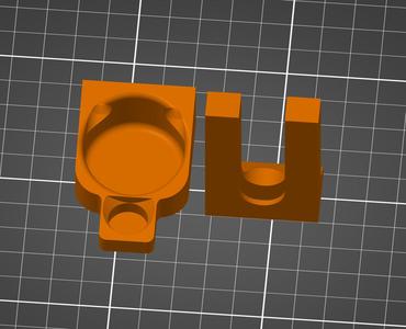 Fishing rod wall mount (extended remix)