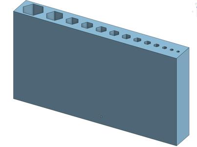 Metric Allen Wrench Holder