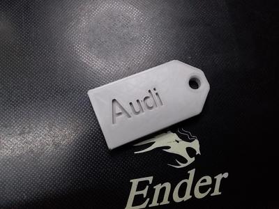 Key Tag Audi