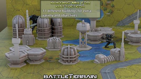 Building mix for Battletech