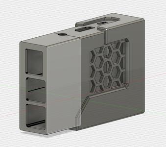 Raspberry Pi 3B+ Case with an Prusa i3 MK3/s/+ Mount and T-Slot Mount M3 Holes
