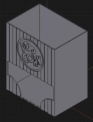 Popcorn Bag Dispenser