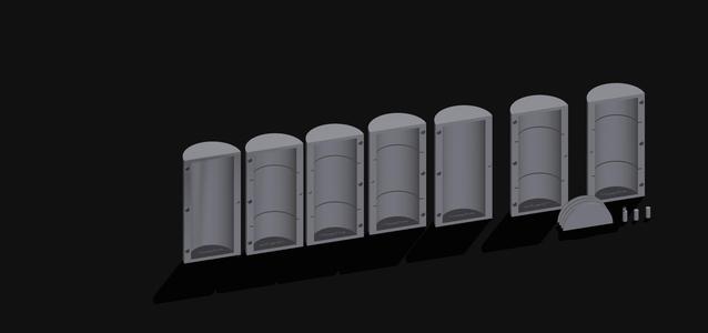 Cylinder Compartment Organiser