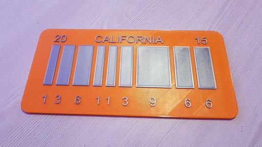 Back to the Future 2 License Plate