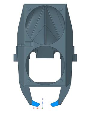 Geeetech A10 / A20 Custom Fanduct improved airflow