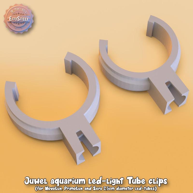 Juwel aquarium led-light Tube clips